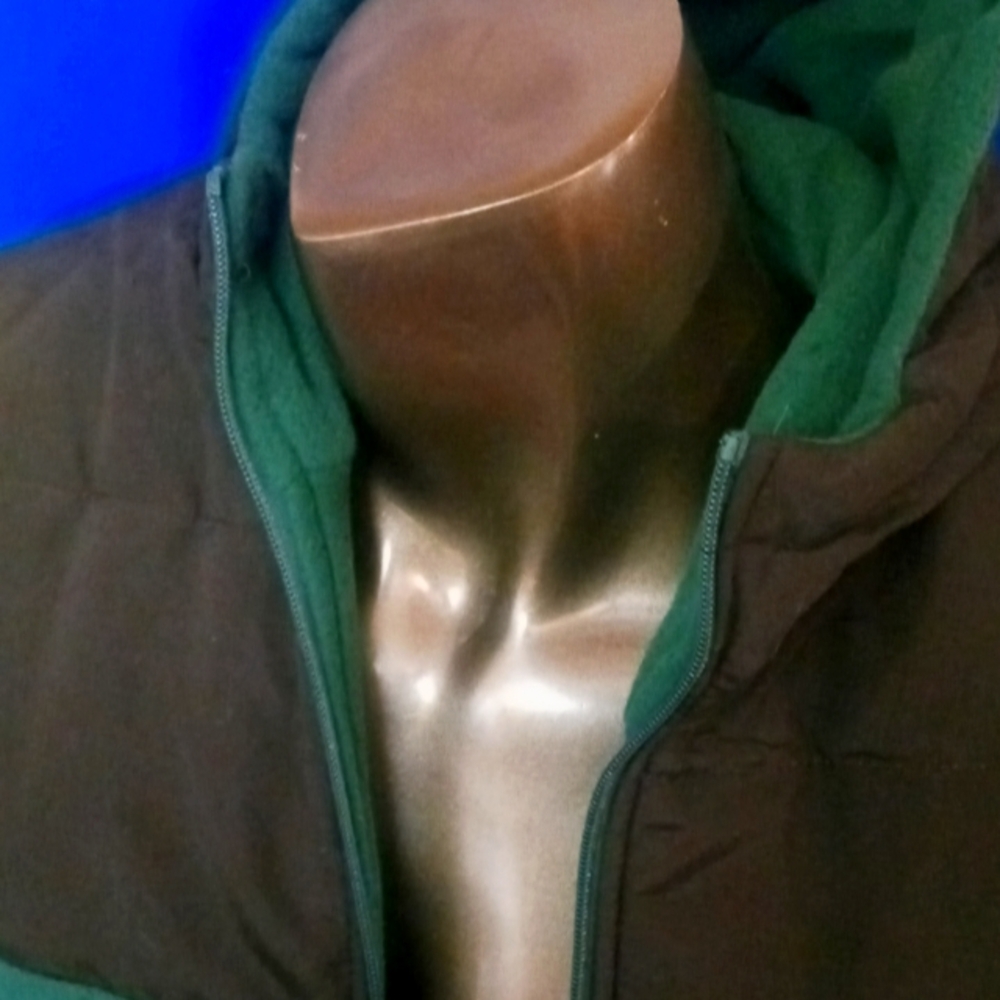 Winter rain jacket by operation warm size large brand new
